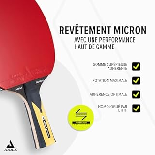 Joola / 54195 Raquette de tennis de table Carbon Pro Multicolore