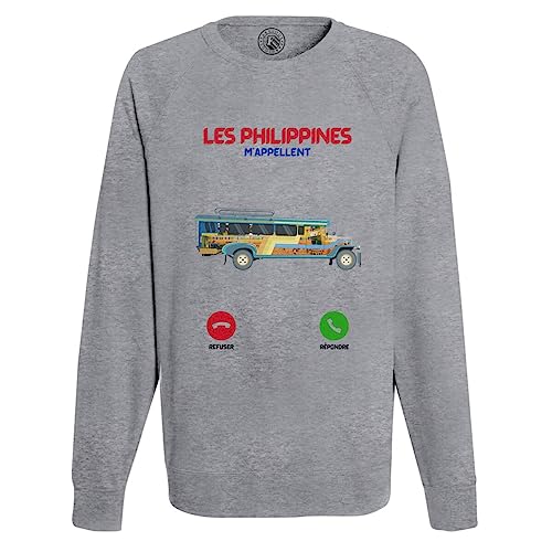 Sweat shirt homme les Philippines pour éviter le froid en avion durant votre voyage