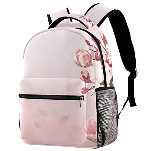 Sac à dos de voyage coloré style cartoon souris et fromage pour tous