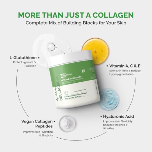 Image of The Healthspan Co. Veg Collagen Supplements for Women & Men, 250g