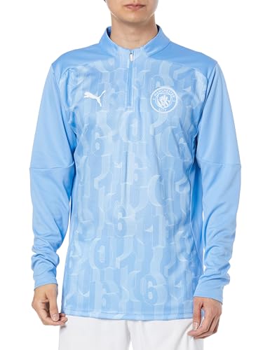 Amazon.com: PUMA Manchester City Pre-Match 1/4 Zip Top - Team
