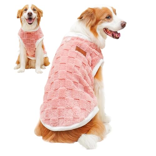 冬用ぬいぐるみ犬ベスト、犬セーター - 犬用防寒着ソフトペットセーター,犬用防風セーター、小型中大型犬用ペット用品