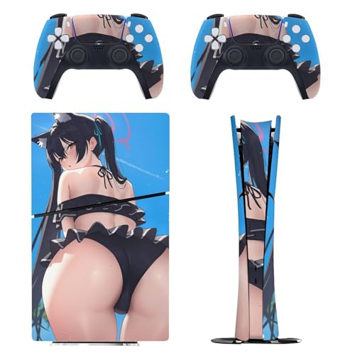 PS5 Slim �f�W�^���� �X�L���V�[�� �u���[�A�[�J�C�u �����Z���J ���� PlayStation 5 �ی�X�e�b�J�[ �v���C�X�e�[�V���� 5 ���^�X�L�� �ی�V�[�� �S�ʕی� ���ʑΉ������ʑΉ� �ϋv�� �w��/��/����/�ق���h�~ ���B�� �C�A�[�� 