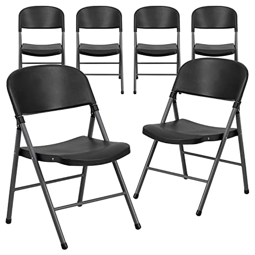 Durable Foldable Plastic Chairs Set