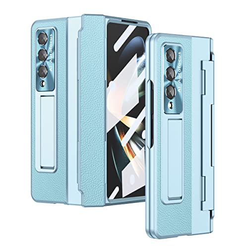 Coque antichoc Samsung Galaxy Z Fold 3 bleue pour éviter les rayures d'écran