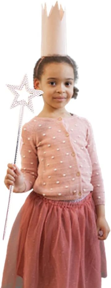 Angel Wand Star Wand 13 Inches Silver Fairy Princess
