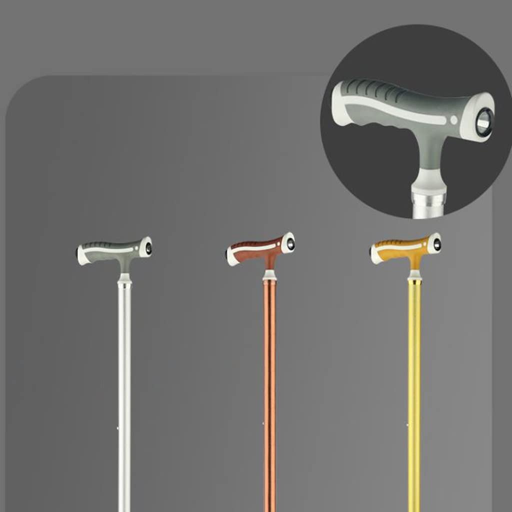 Bastones con muletas para Personas Mayores, Bastones Antideslizantes para Personas Mayores, bastón de Cuatro Patas, Ayuda para Caminar Ligera