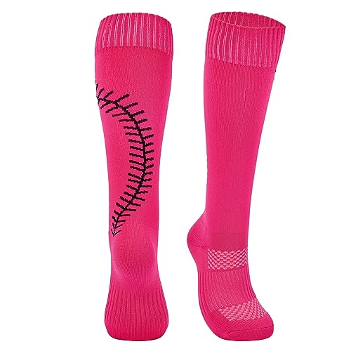 Century Star Softball Baseball Socks for Women Girls Youth Multi-sport Athletic Socks2