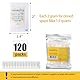 wisedry 2g x 120 Packungen Silicagel Beutel Trockenmittel Lebensmittelqualität Kieselgel Trockenmittelbeutel Feuchtigkeitsabsorber Farbe Indecator