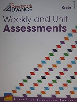 Paperback Benchmark Advance Grade 1 Weekly and Unit Assessments Book