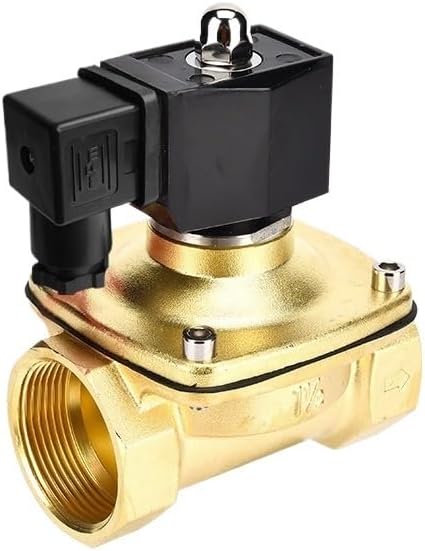 1-1/2 inch 2 Way IP65 Waterproof Brass Normally Closed/Open Electric Water Valve(380vac-nc)