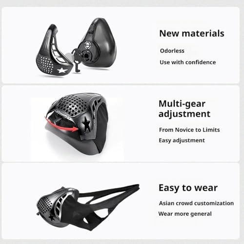 Training Workout Mask, 2025New Training Workout Mask Men, Improve Lung Capacity, Breathing Resistance Fitness Masks for Running, Cycling, Gym - Image 3
