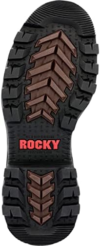 ROCKY Rams Horn Logger Waterproof Composite Toe Work Boot Size 10(M) | Image 1