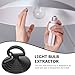 Luxshiny 10pcs Mini Cup Light Bulb Changer Strong Grip Extractor Tool for Easy Bulb Replacement Versatile Silicone Cups for High Ceilings and Recessed Lights