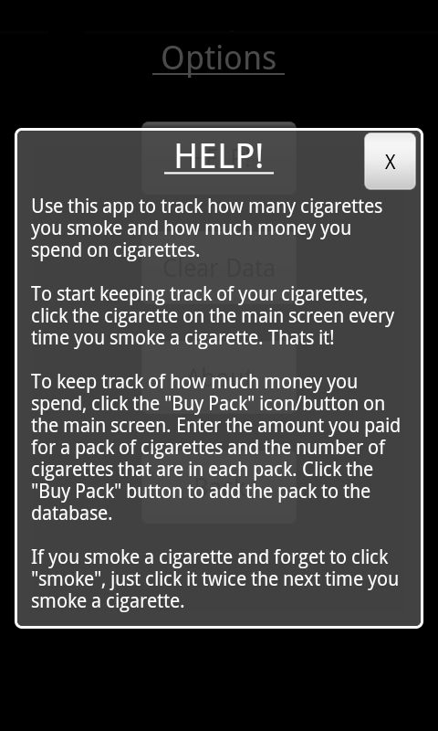 tracker cigarettes Cigarette Tracker