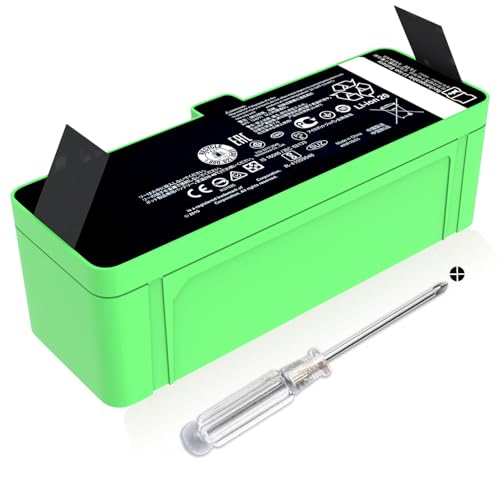 Batería de iones de litio para iRobot Roomba 1800LI para Roomba 960 895 890 860 850 680 690 695 680 690 670 675 640 614 Series 4376392 14.4V 26Wh 14.4V 26Wh 14.4V 800 mAh