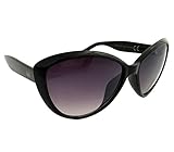  Dasoon vision Gafas de Sol Redondeadas de Pasta en Negro UV 400