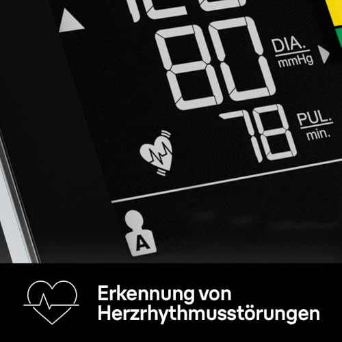 Intelligentes Braun ExactFit 5 Connect Oberarm-Blutdruckmessgerät | Braun Healthy Heart App...