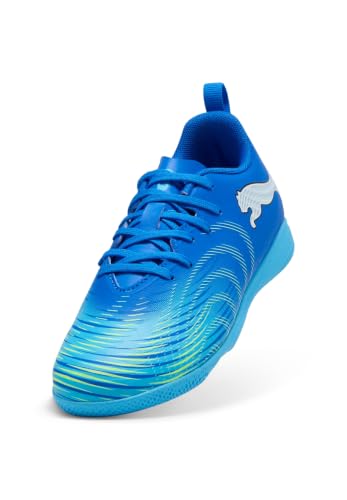 Puma Future 9 Play IT JR Fußballschuh, Ultra Blue White-Luminous Blue-Fizzy Melon, 44 EU – Ansicht 6