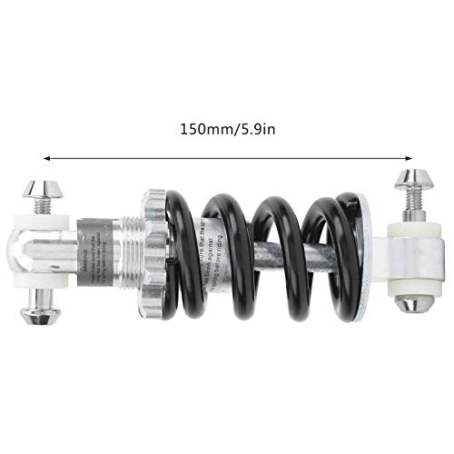 Alomejor Motorcycle Suspension Strut Bicycle Shock Struts Mountain Bike Coil Spring Shocks Absorber Suspension Damper(150MMx750LBS) - Image 3