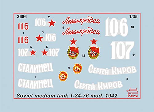 Modélisme Char T-34/76 Soviétique Kit à Assembler Zvezda pour Vos Activités Manuelles
