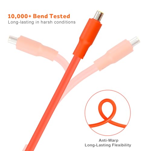 Câble d'extension DC7909 robuste 14 AWG et sa prise DC8020 coudée