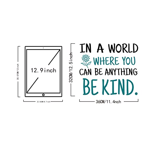 Vinilo decorativo SUPERDANT Be Kind tamaño 14x12.6 in miniatura 2
