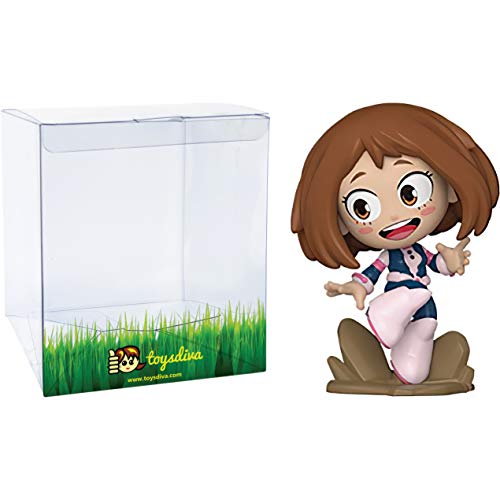 Ochaco: Fun ko Mystery Minis Vinyl Figurine Bundle with 1 Compatible 'ToysDiva' Graphic Protector (48855 / E)