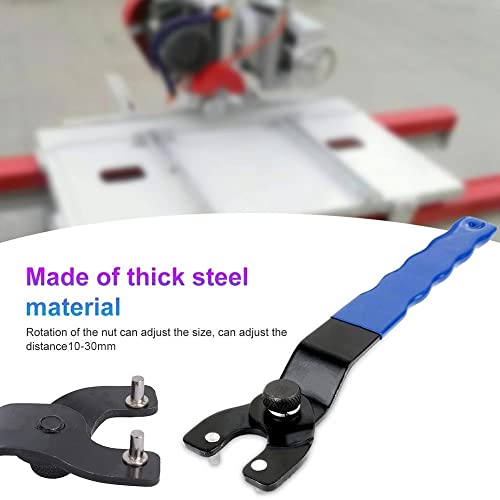 Adjustable Grinder Spanner Wrench (Pack Of 2) Compatible With Ma-Kita Bo-Sch Angle Grinder (10-30Mm) Universal Lock-Nut Pin Wrench Sewa20 #TOP3