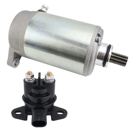 Motor de arranque y relé para Can-Am UTV Commander Max 800R 2016-2020 miniatura 1
