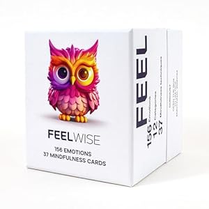 Emotional Intelligence Card Deck – Master Your Emotions with 156 Emotion Cards and 37 Micro-Mindfulness Technique Cards to Enhance Resilience and Thrive
