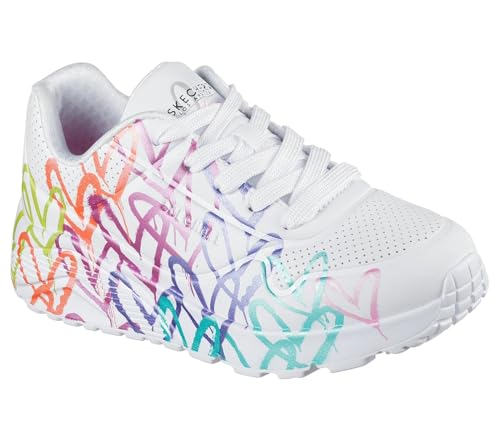 Skechers Uno Lite Metallic Joy Baskets Blanc/Multicolore Pointure 35