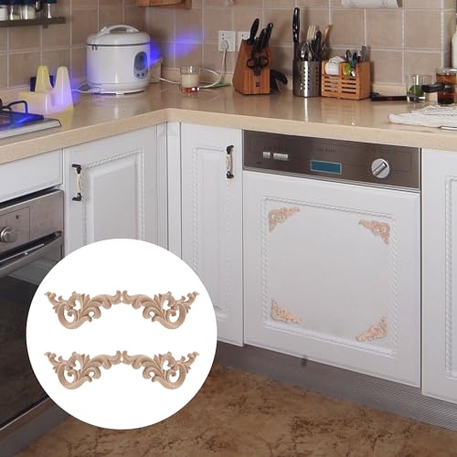 Applique en bois sculpté pour relooker une commode de chambre