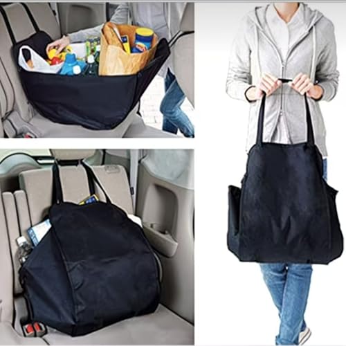 Organisateur de voiture suspendu pliable et imperméable en caoutchouc pour coffre Hyundai i20 II - 4