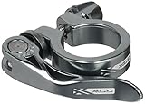 Diámetro interno: 34, 9.mm XLC Abrazadera Sillín PC-L04 Aluminio Cierre rápido 34.9 mm, Titanio, Gris-Gris