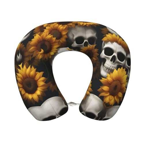 Almohada cervical de viaje con diseño Halloween uno tamaño miniatura 1