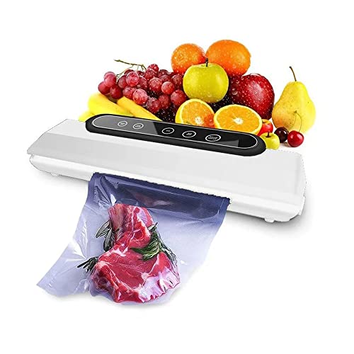 Seladora a Vacuo 220v Eletrica Sela Liquido Conserva Alimento Fruta Legumes Carne Embalagem Cozinha