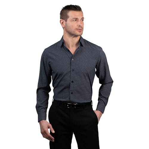Ben Sherman Slim Fit Long Sleeve Dress Shirts for Men