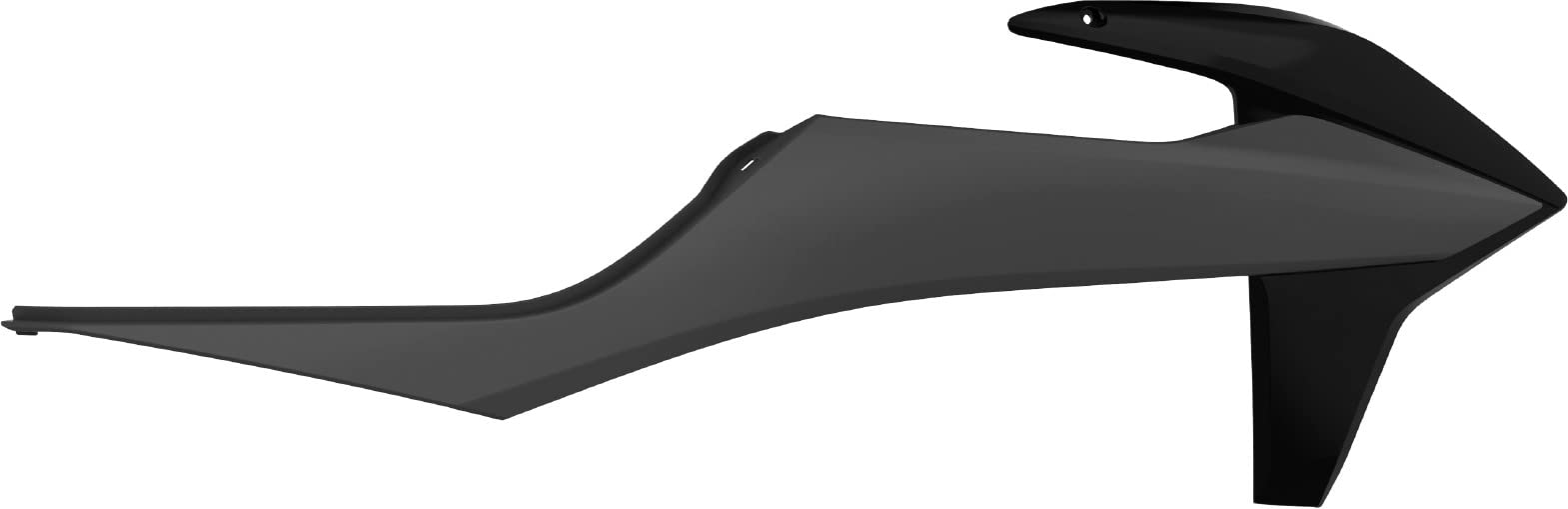 Polisport 8422100008 - Copriradiatore Robusti E Durevoli Compatibile Con Le Moto Ktm A Colori Grigio/Nero - 4