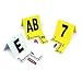 EVI-PAQ ID Tent A-Z Yellow (Cut Out Type)