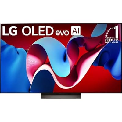 LG 55-Inch Class OLED evo C4 Series Smart TV 4K Processor Flat Screen with Magic Remote AI-Powered with Alexa Built-in (OLED55C4PUA, 2024) (Renewed), CRT2LGOLED55C4PUA