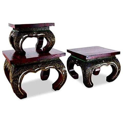 Table d'opium Livasia en mosaïque Cover