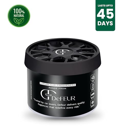 Image of Smoky Musk Gel Car Perfume | 120g Strong Fiber Air Freshener | Musk Car Scent for Fresh Interiors | Luxury Car Accessories