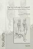 De la nature à l’esprit: Études sur la philosophie française du XIXe siècle (French Edition)