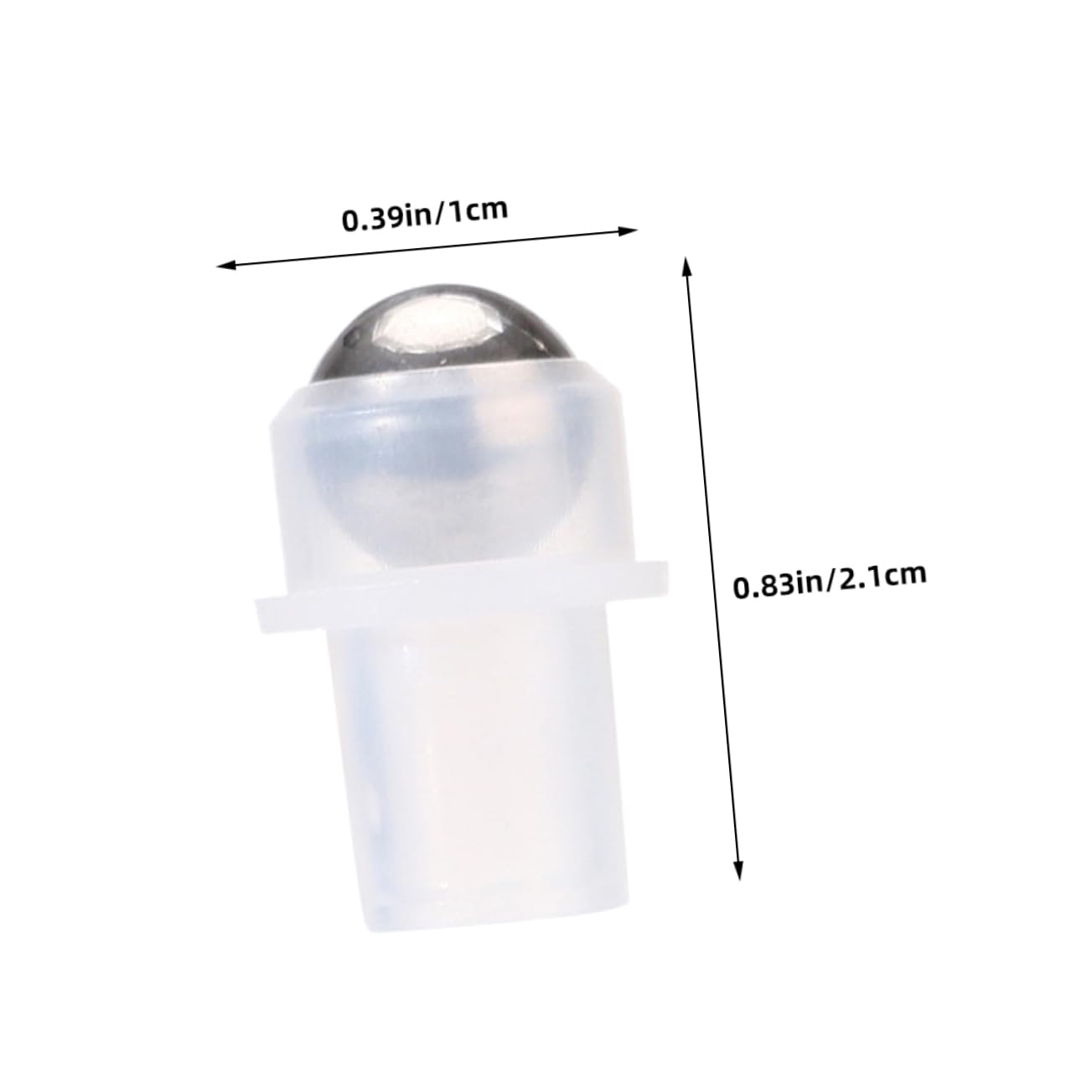 10pcs Roller Ball Inserts for Perfume Bottles Steel Roller Balls for Easy Replacement Diy Essential Oil Applicator for Personal Use Durable Pe Plastic Construction