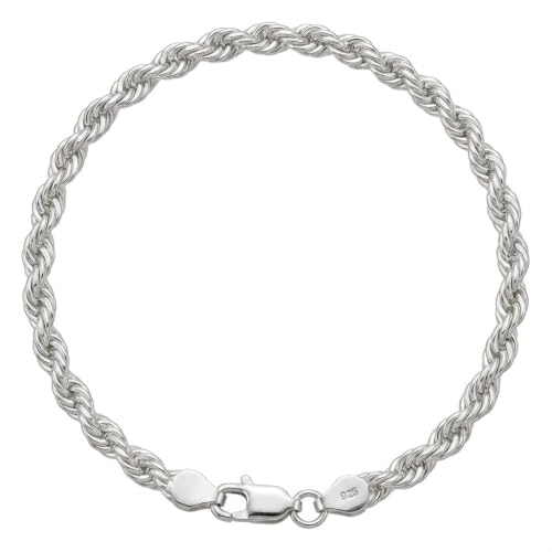Image of Parnika (Formerly MJ 925 Stylish Gents Bracelet in Pure 92.5 Sterling Silver for Boys /Men | With Certificate of Authenticity | Silver Rakhi Bracelet for Brother |