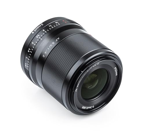 Image of VILTROX 23mm F1.4 f /1.4 Z Mount Lens, Wide-Angle APS-C Autofocus Lens for Nikon Z Mount Mirrorless Cameras Z5 Z50 Z6 Z6II Z7 Z7II ZFC Z30 Z9 Z8 (Black)