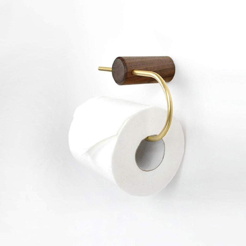 Metallo Supporto di Carta igienica Holder -WC Carta fissato al Muro in Acciaio Inox Bagno Rust Proof igienici Supporto del Tessuto