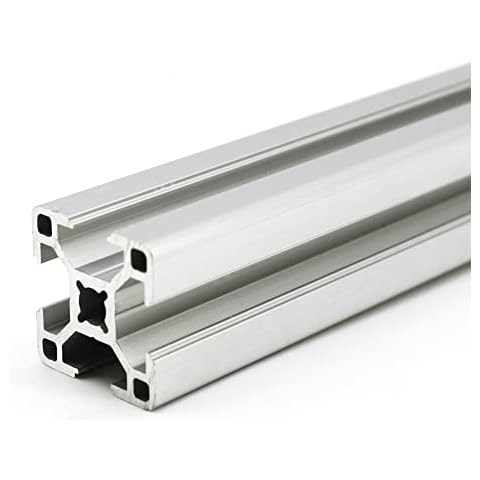 Aluminium profile, 1 piece, 30 x 30 mm, 200 mm, construction profile groove 8 Cover