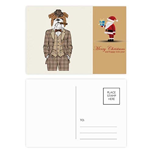 Cartes postales Lovely Clothes Dog Aquarelle - Correspondance animaux et papeterie créative
